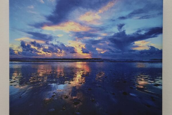 Blue First Light Canvas Print 8″ x 10″ Free Shipping USA